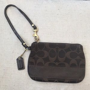 Coach wristlet